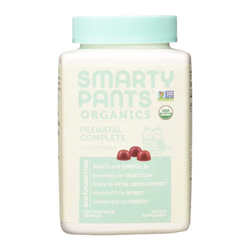 Smarty Pants Organic Complete Prenatal Gummies, 120 Ea